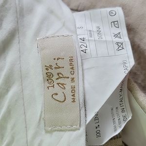 100% Capri linen outfit